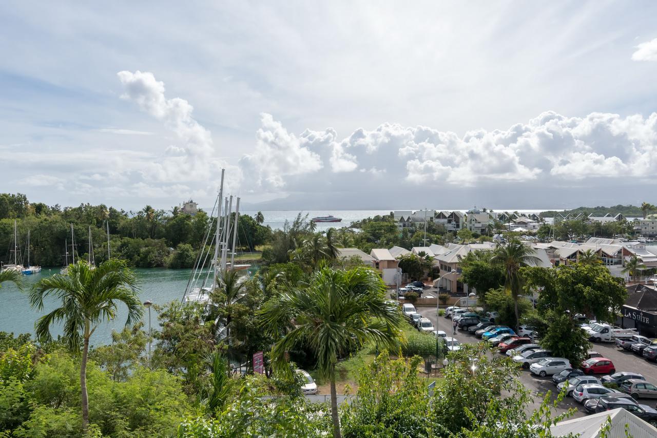 Superbe Studio En Duplex, Vue Sur Mer Et Piscine Apartment Le Gosier  Bagian luar foto
