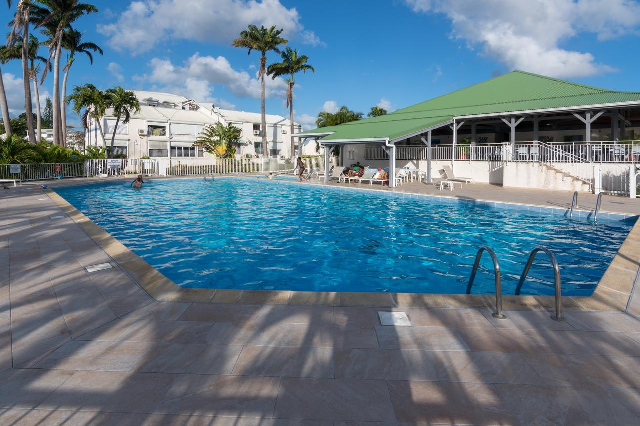 Superbe Studio En Duplex, Vue Sur Mer Et Piscine Apartment Le Gosier  Bagian luar foto