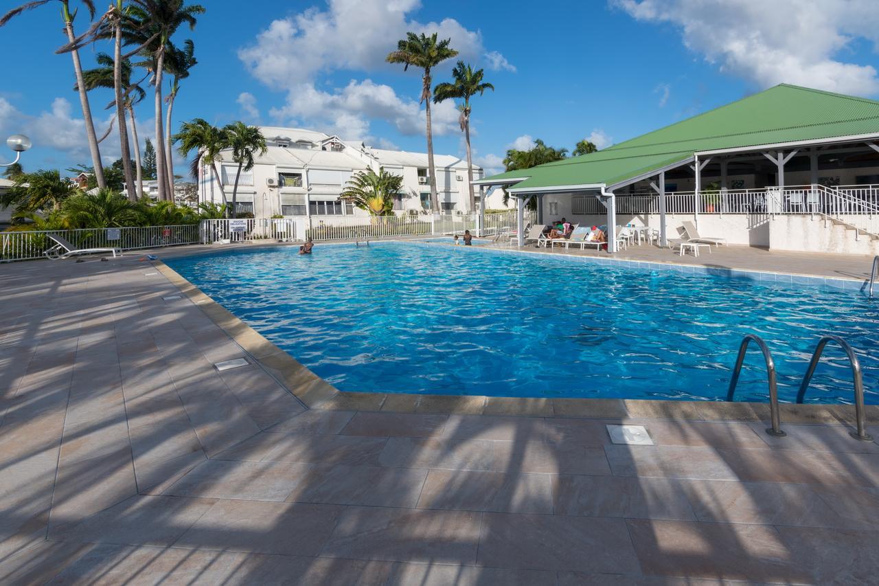 Superbe Studio En Duplex, Vue Sur Mer Et Piscine Apartment Le Gosier  Bagian luar foto
