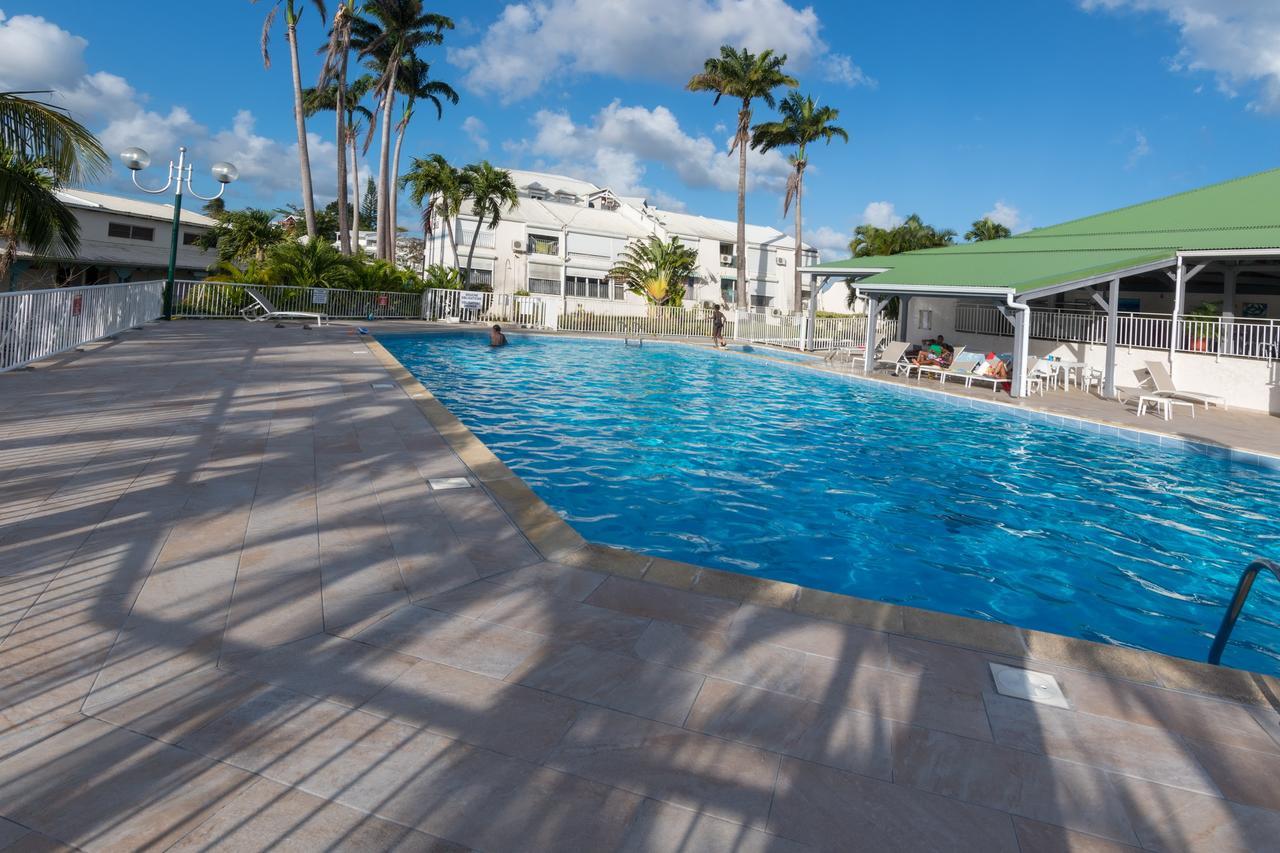 Superbe Studio En Duplex, Vue Sur Mer Et Piscine Apartment Le Gosier  Bagian luar foto
